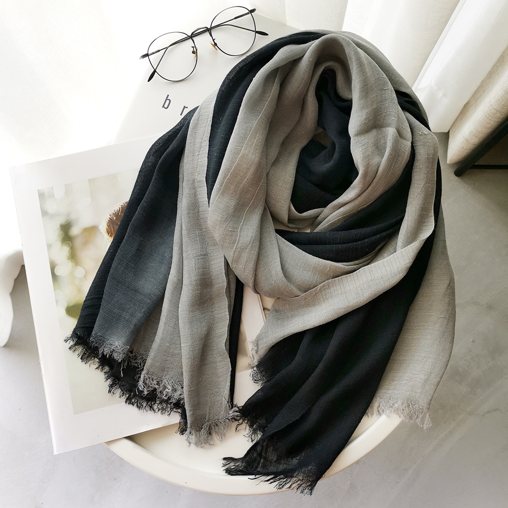 Bandana Cotton - Écharpe unisexe en coton et lin