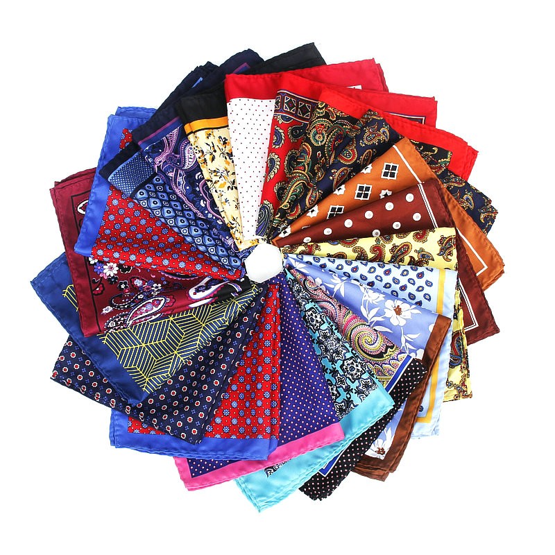 Pocket Square Set - Mouchoir de poche populaire pour hommes,