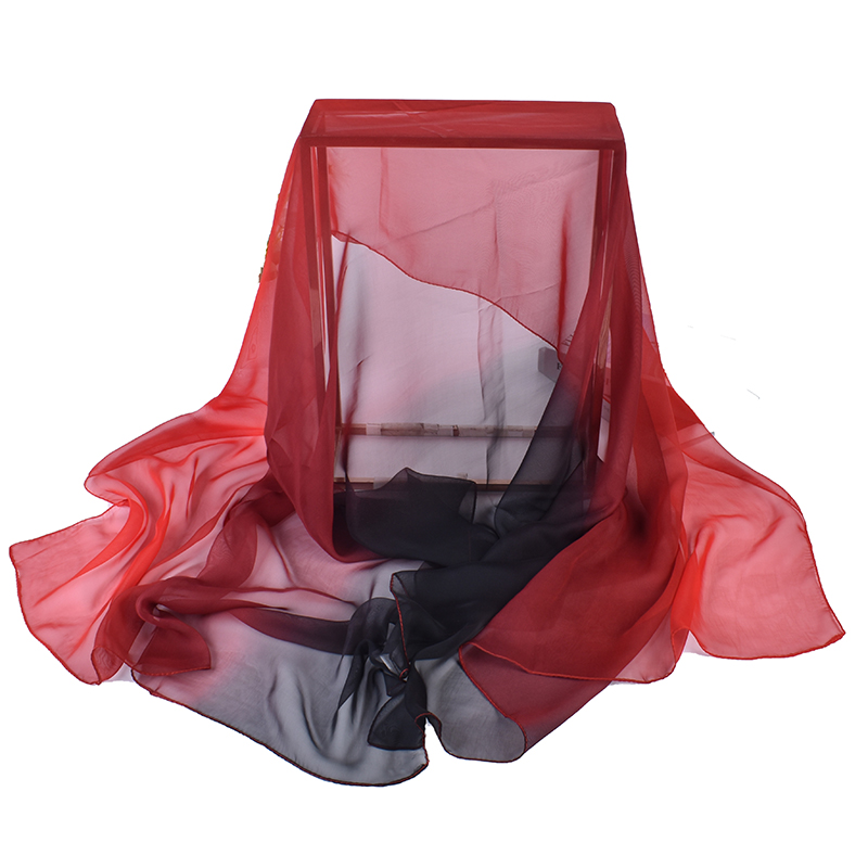 Écharpe longue en soie dégradé - Silk Neck Scarf avis et prix