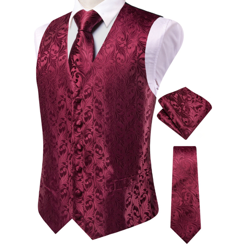 Veste de costume jacquard flor - Pocket Square Set avis et prix