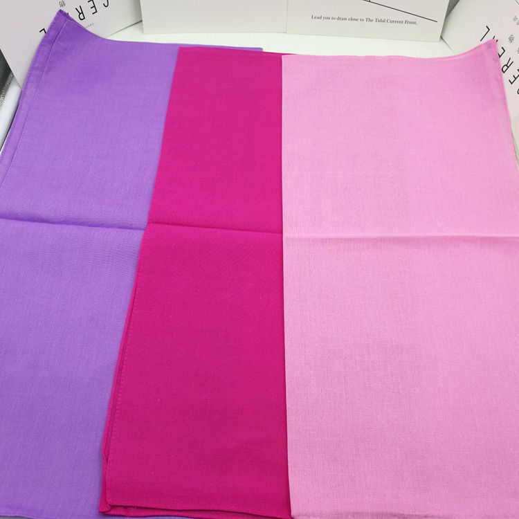 Turban en Coton de Couleur Pur - Bandana Cotton avis et prix