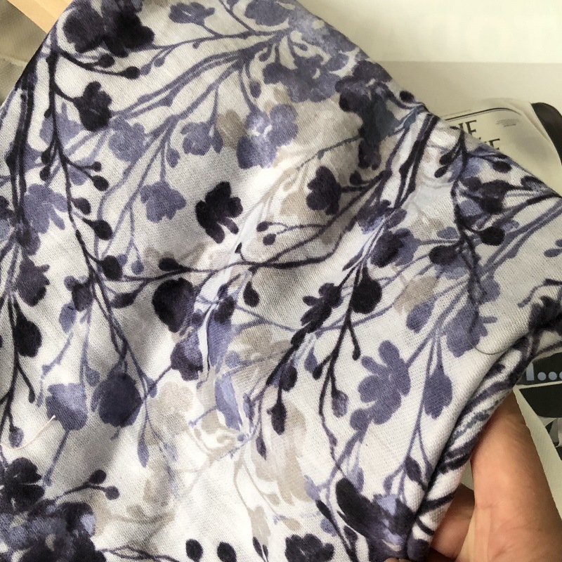 Écharpe en Coton Imprimé Flora - Bandana Cotton avis et prix