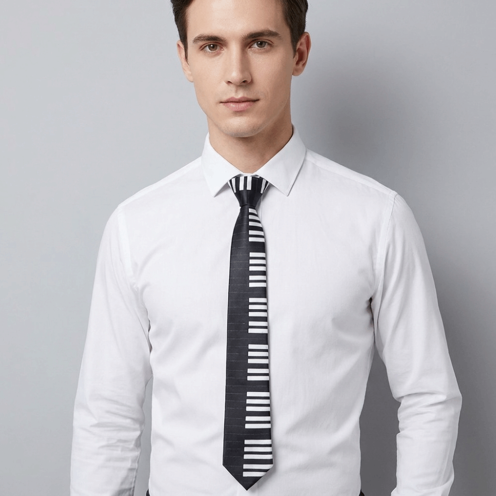Cravate simple et fine pour ho - Skinny Tie Men avis et prix
